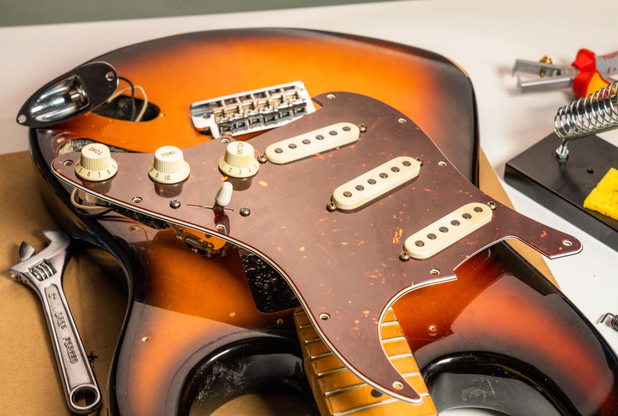 1963 Fender Stratocaster restoration